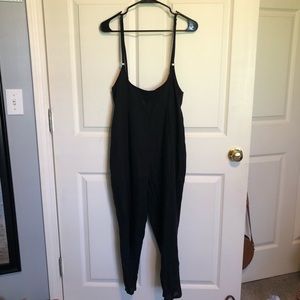 Black Overalls Clad and Cloth